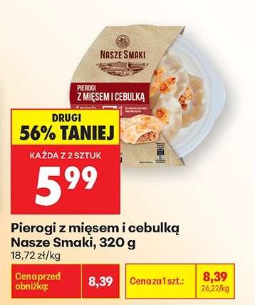 Pierogi z mięsem i cebulką Nasze Smaki 320 g