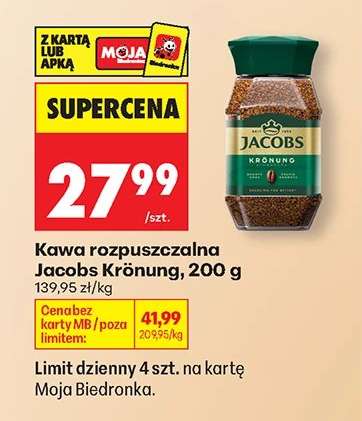 Kawa rozpuszczalna Jacobs Krönung, 200 g