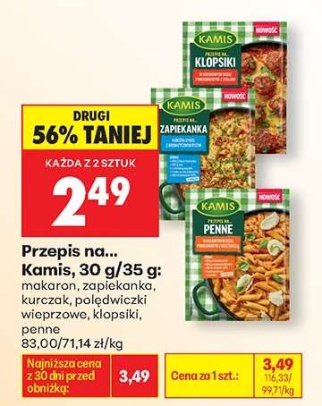 Przepis na... Kamis, 30 g/35 g