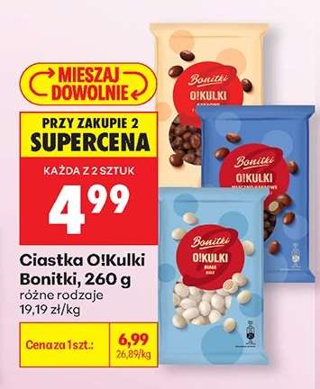 Ciastka O!Kulki Bonitki, 260 g