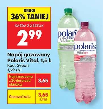 Napój gazowany Polaris Vital, 1,5 l