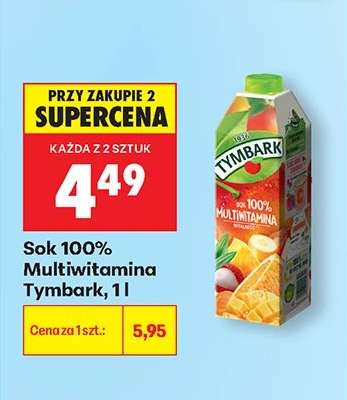 Sok 100% Multiwitamina Tymbark, 1 l