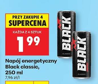 Napój energetyczny Black classic, 250 ml