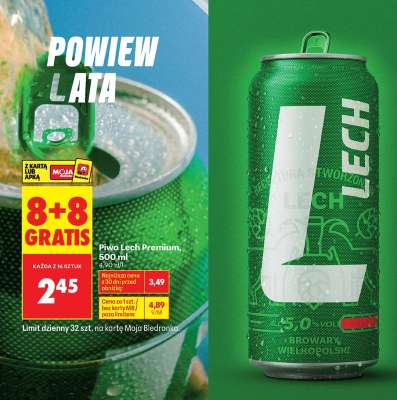 Piwo Lech Premium, 500 ml