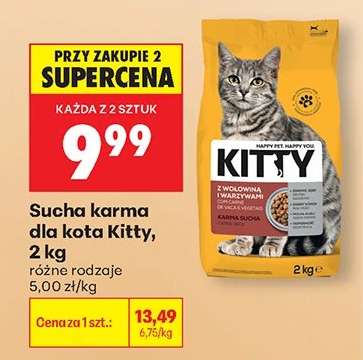 Sucha karma dla kota Kitty, 2 kg