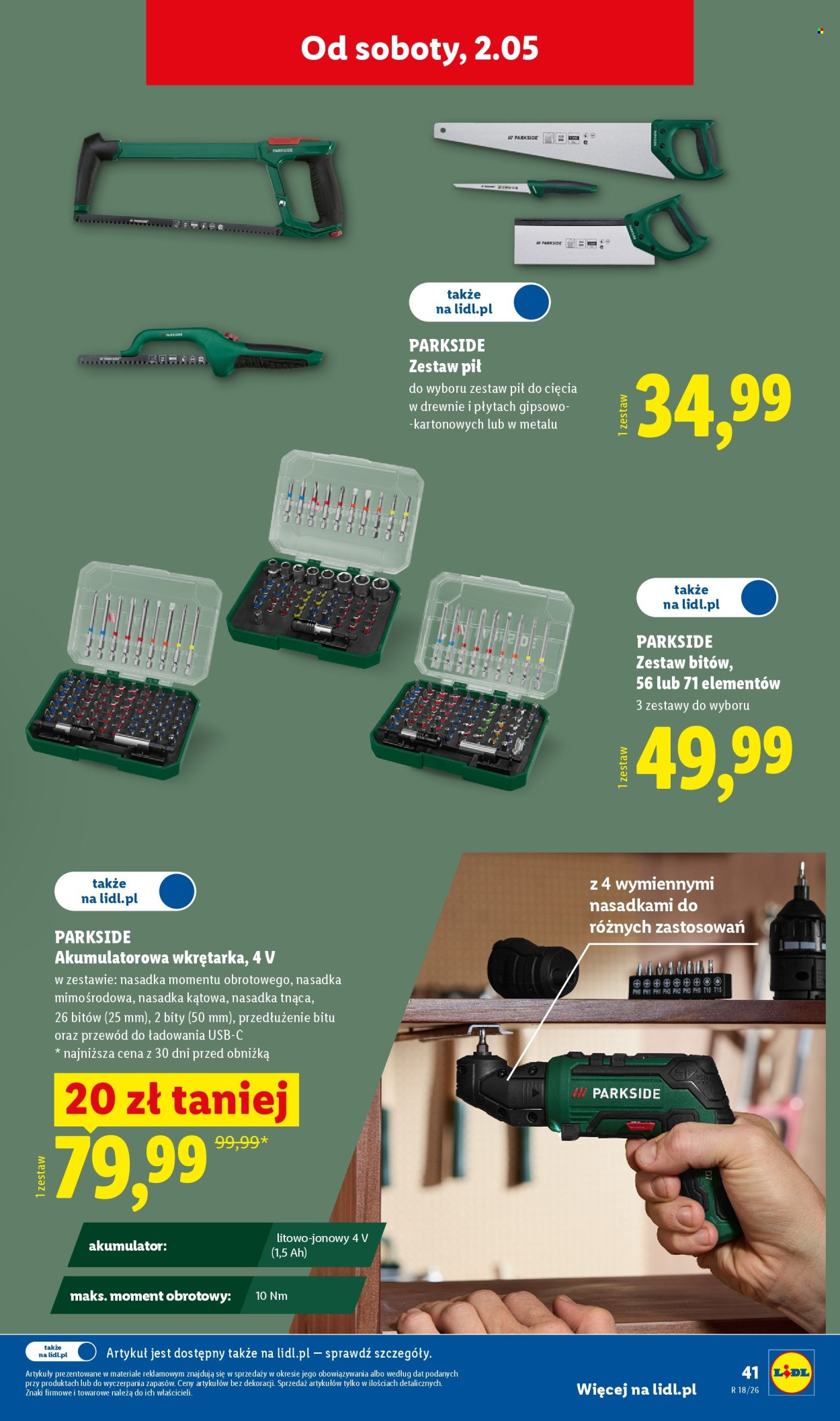 Gazetka Lidl - 27.04.2026 - 2.05.2026. Strona 49