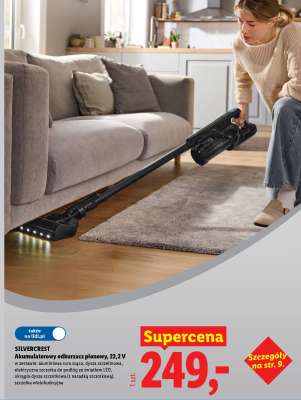 Silvercrest Akumulatorowy odkurzacz pionowy
