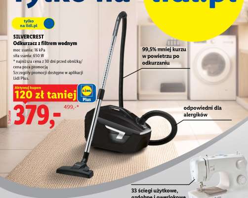 SILVERCREST Odkurzacz z filtrem wodnym