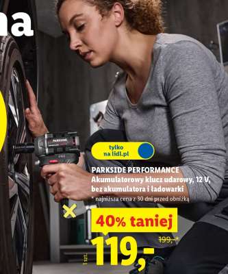 PARKSIDE PERFORMANCE Akumulatorowy klucz udarowy, 12 V