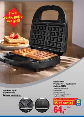 Silvercrest Opiekacz 3 w 1