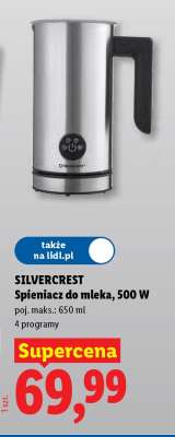 SILVERCREST Spieniacz do mleka, 500 W