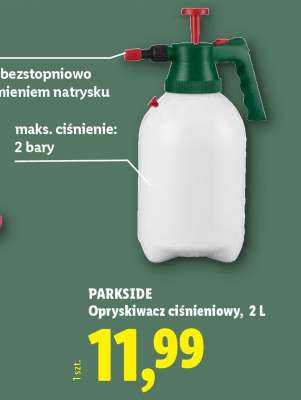 PARKSIDE Opryskiwacz ciśnieniowy, 2 L