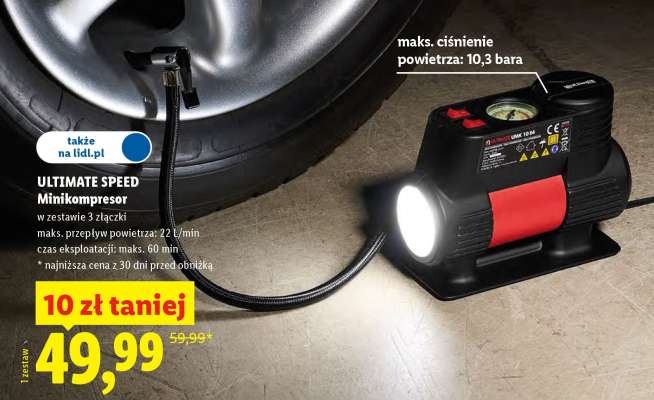 ULTIMATE SPEED Minikompresor