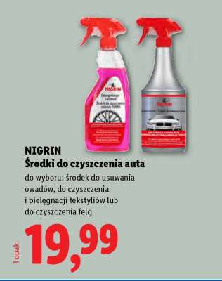 NIGRIN Środki do czyszczenia auta