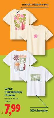 LUPILU T-shirt dziecięcy z bawełny