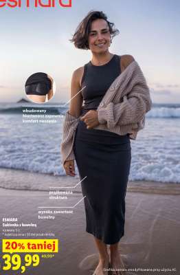 ESMARA Sukienka z bawełną