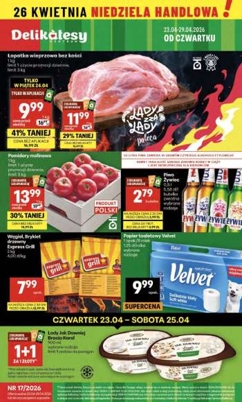 thumbnail - Gazetka Delikatesy Centrum