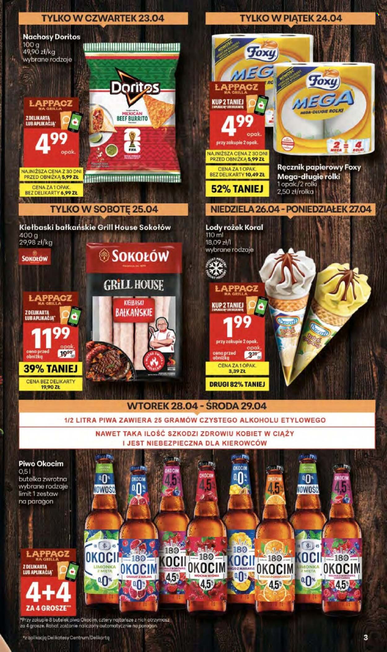 Gazetka Delikatesy Centrum - 23.04.2026 - 29.04.2026. Strona 3