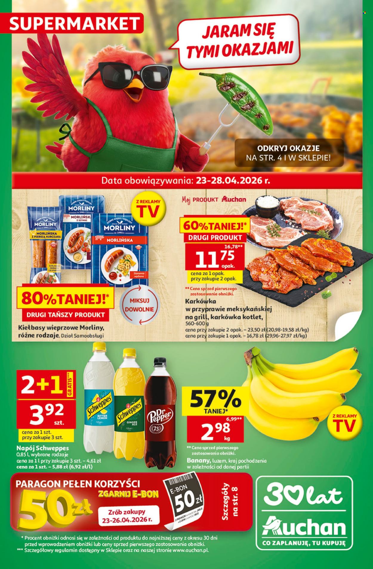 Gazetka Auchan - 23.04.2026 - 28.04.2026. Strona 1