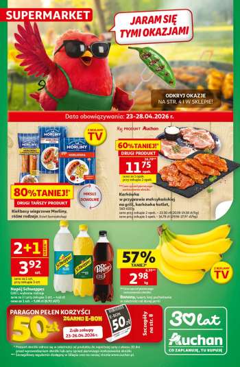 Gazetka Auchan - 23.04.2026 - 28.04.2026.