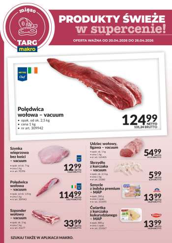 Gazetka Makro - 20.04.2026 - 26.04.2026.