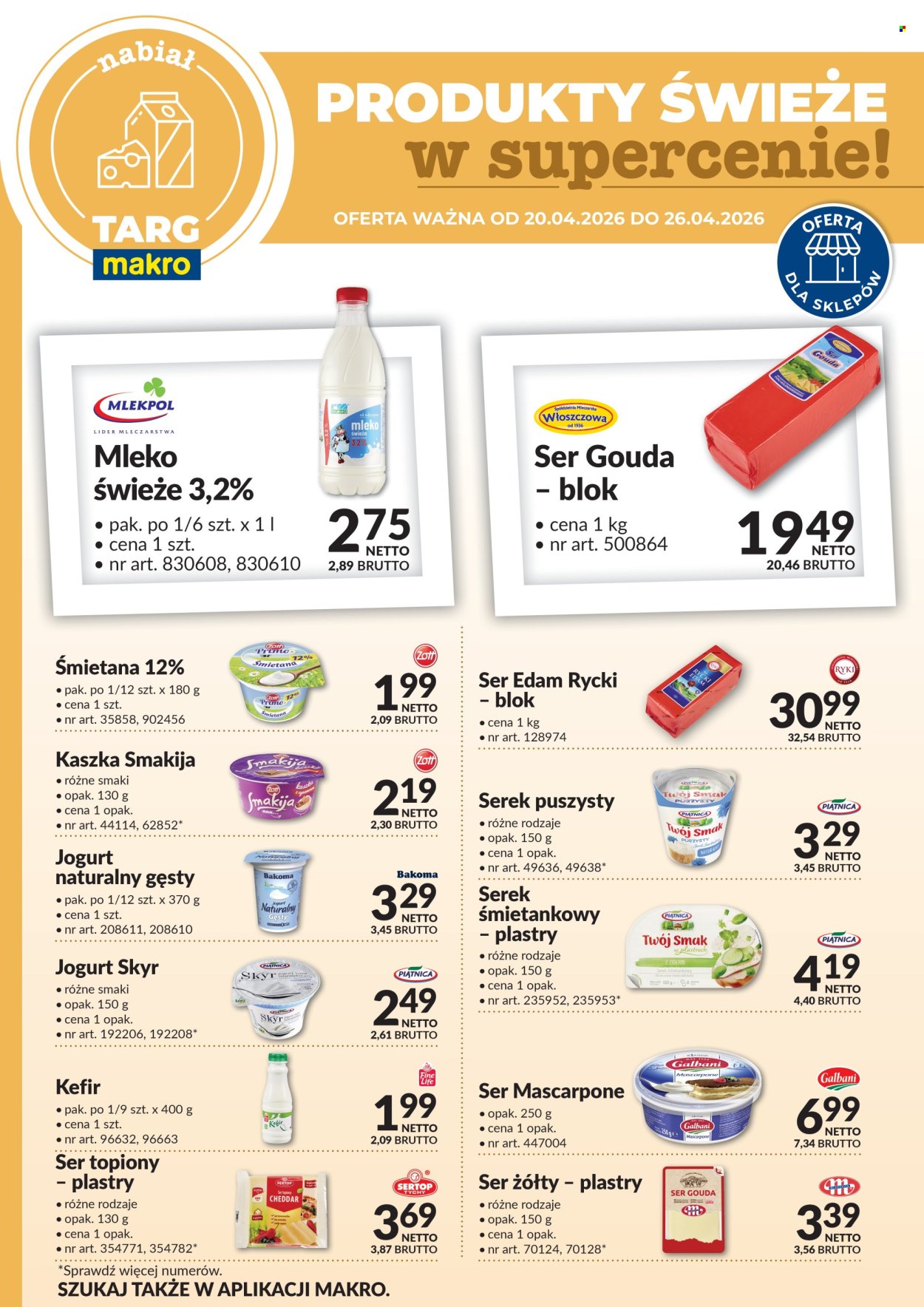 Gazetka Makro - 20.04.2026 - 26.04.2026. Strona 1