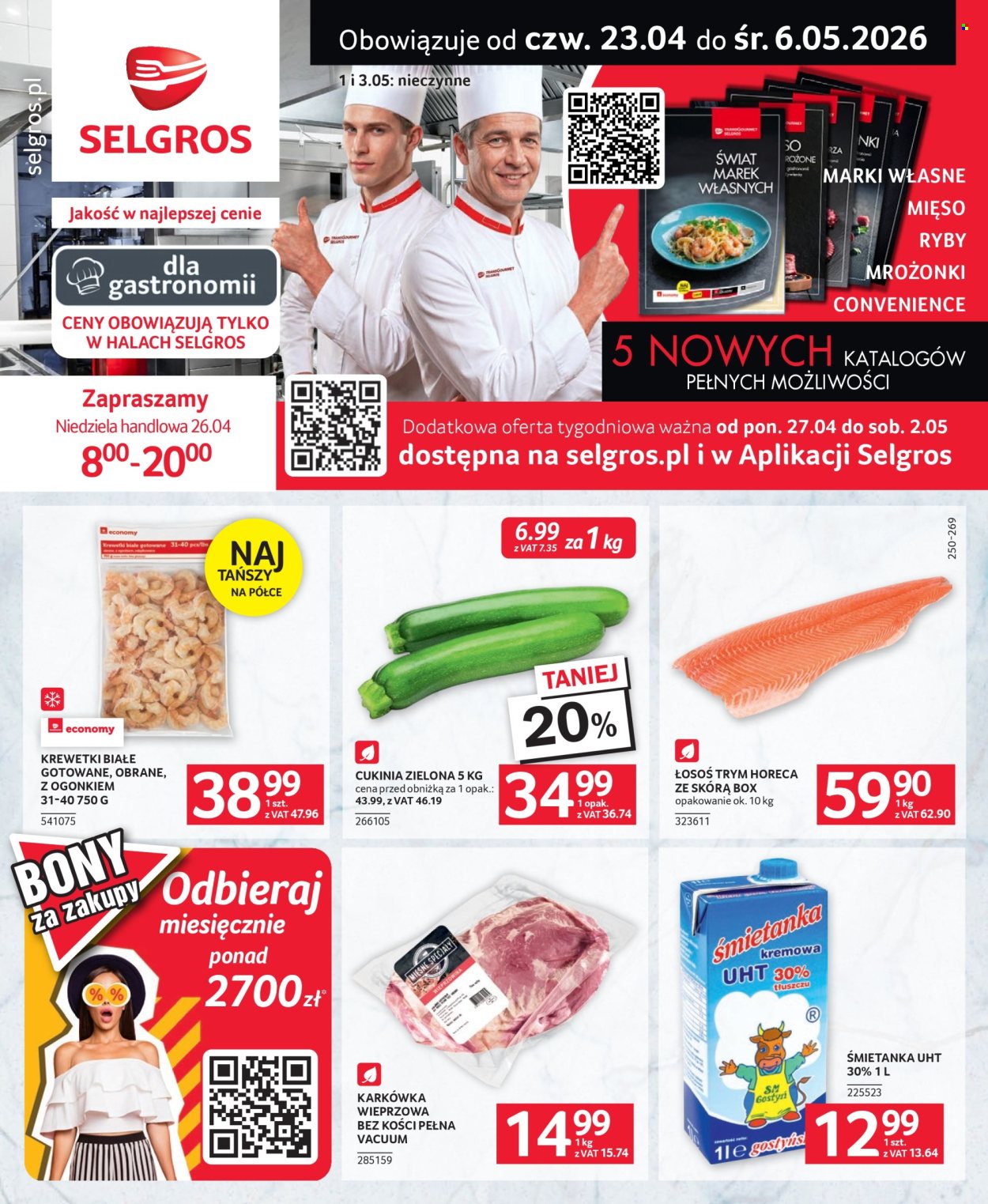 Gazetka Selgros - 23.04.2026 - 6.05.2026. Strona 1