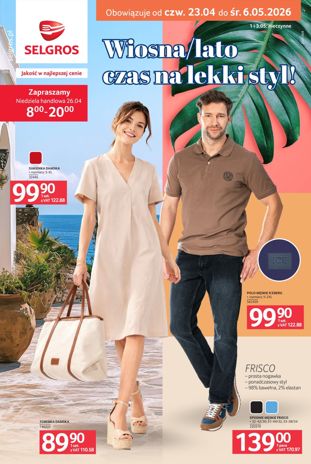 Gazetka Selgros - 23.04.2026 - 6.05.2026. Strona 1