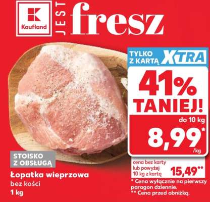 Łopatka wieprzowa bez kości