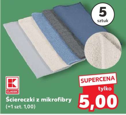 Ściereczki z mikrofibry