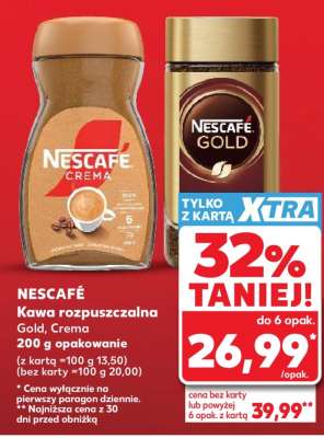 NESCAFÉ Kawa rozpuszczalna Gold, Crema