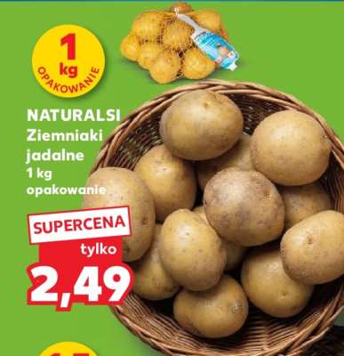 NATURALSI Ziemniaki jadalne 1 kg opakowanie