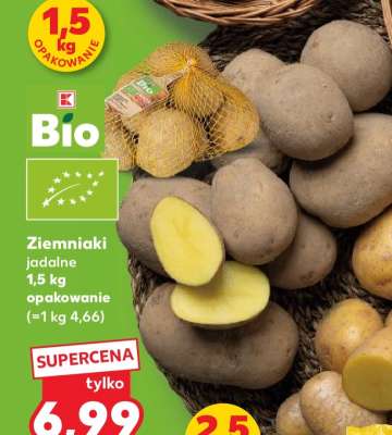 Ziemniaki jadalne 1,5 kg opakowanie