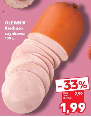 OLEWNIK Kiełbasa szynkowa 100 g