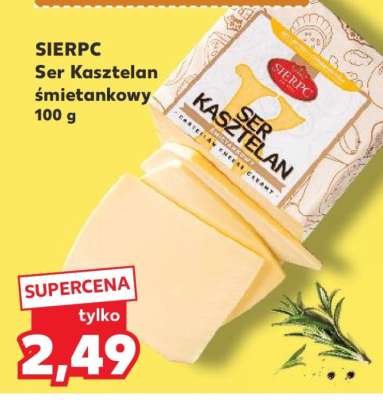 SIERPC Ser Kasztelan śmietankowy 100 g
