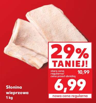 Słonina wieprzowa 1 kg