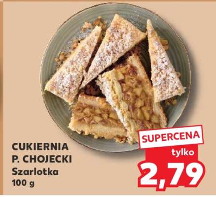 CUKIERNIA P. CHOJECKI Szarlotka 100 g