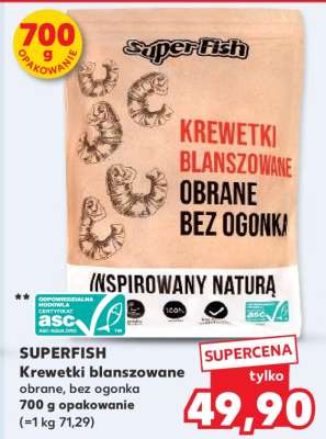SUPERFISH Krewetki blanszowane