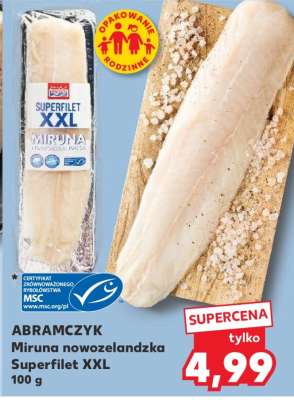 Miruna nowozelandzka Superfilet XXL