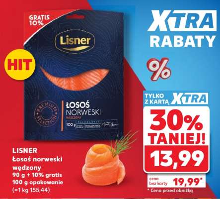 ŁOSOŚ NORWESKI WĘDZONY