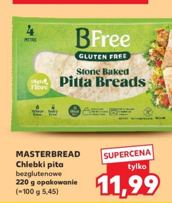 MASTERBREAD Chlebki pita bezglutenowe