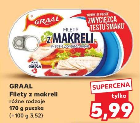 GRAAL Filety z makreli