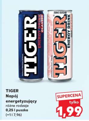 TIGER Napój energetyzujący