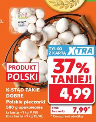 K-STĄD TAKIE DOBRE Polskie pieczarki