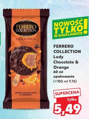 FERRERO COLLECTION Lody Chocolate & Orange 60 ml opakowanie