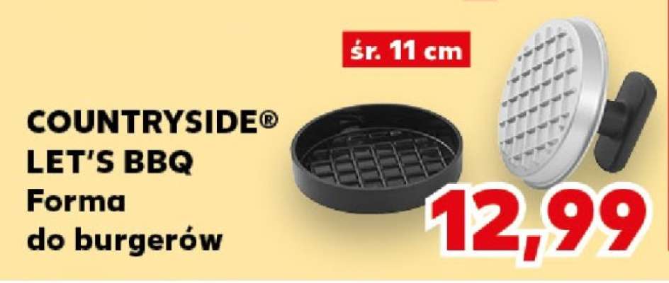 COUNTRYSIDE® LET’S BBQ Forma do burgerów