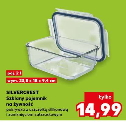 SILVERCREST Szklany pojemnik na żywność