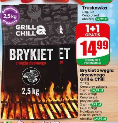 Brykiet z węgla drzewnego Grill & Chill