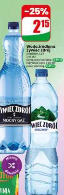 Woda źródlana Żywiec Zdrój