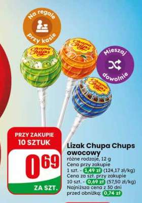 Lizak Chupa Chups owocowy